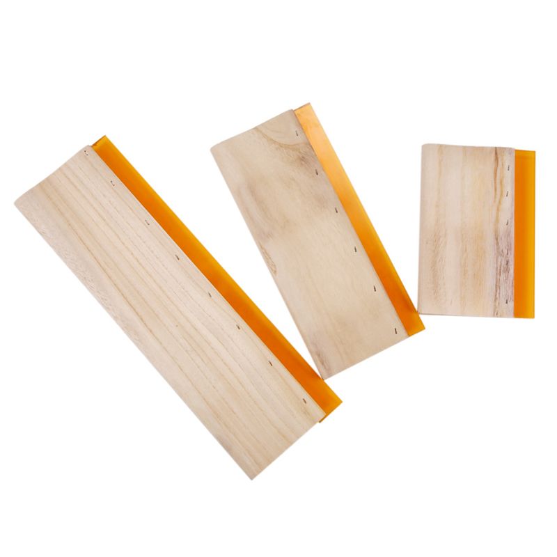 Screen Printing Squeegee - A96K-6 Peças Espátulas para Serigrafia, Ferramentas