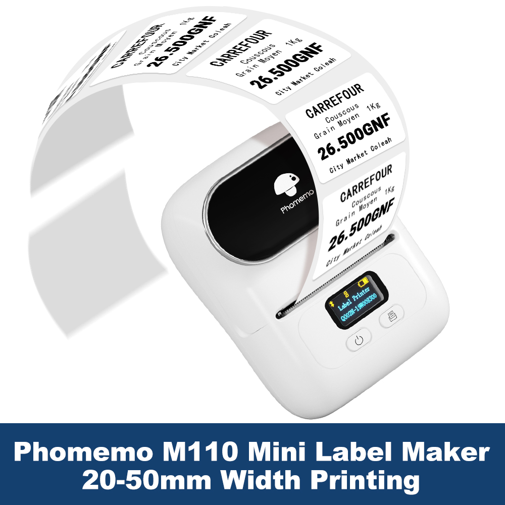 Commercial Shirt Printing Machine - Impressora de etiquetas Phomemo M110 Label