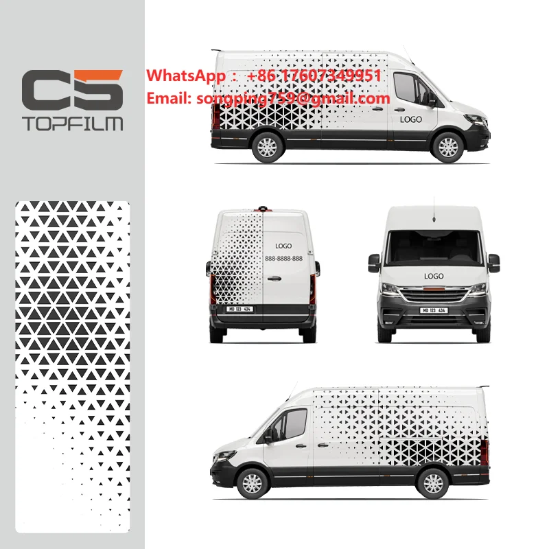 Commercial Wrap Printing - Vinil para envelopamento de veículos com