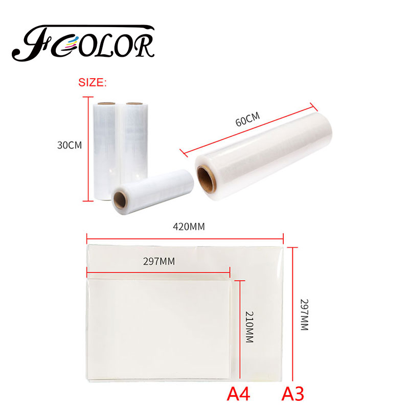 Filme DTF PET A3 FCOLOR Hot Pe - Dtf Hot Peel Film avaliação e preço