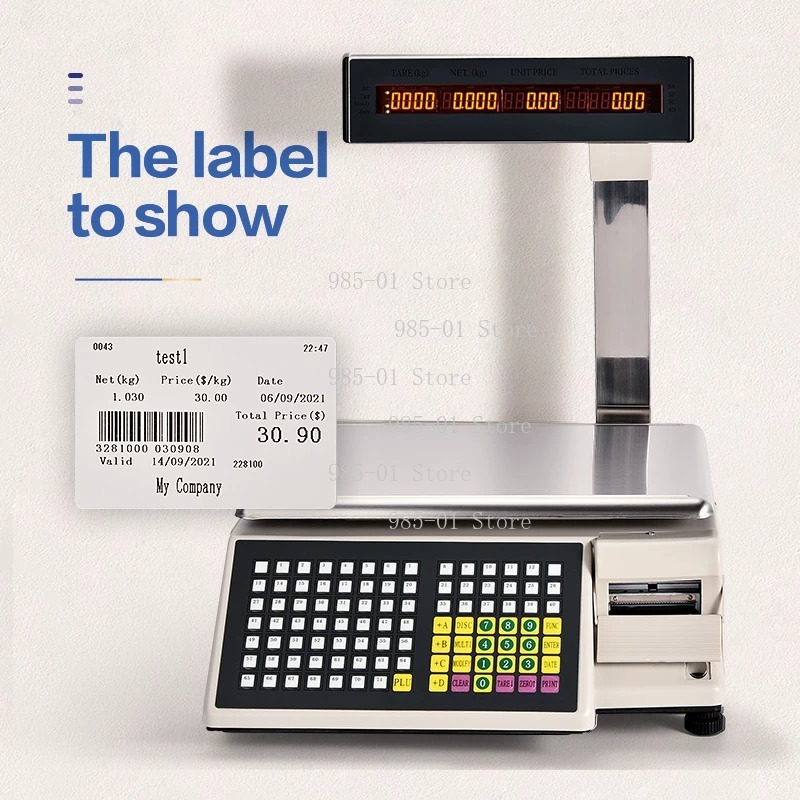 Balança Eletrônica com Impress - Commercial Printing Labels avaliação e preço