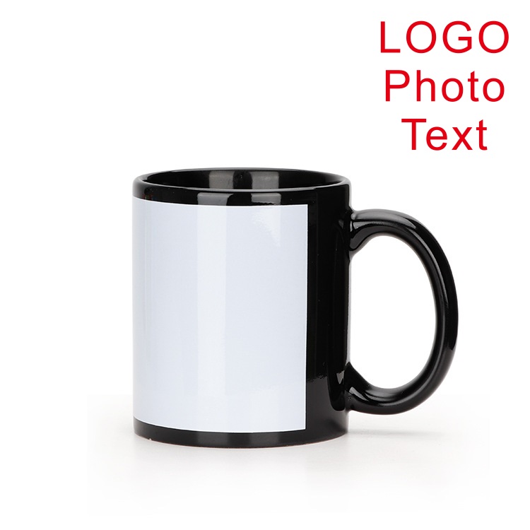 Copo preto diy logotipo cerâmi - Sublimation Mug Blank avaliação e preço