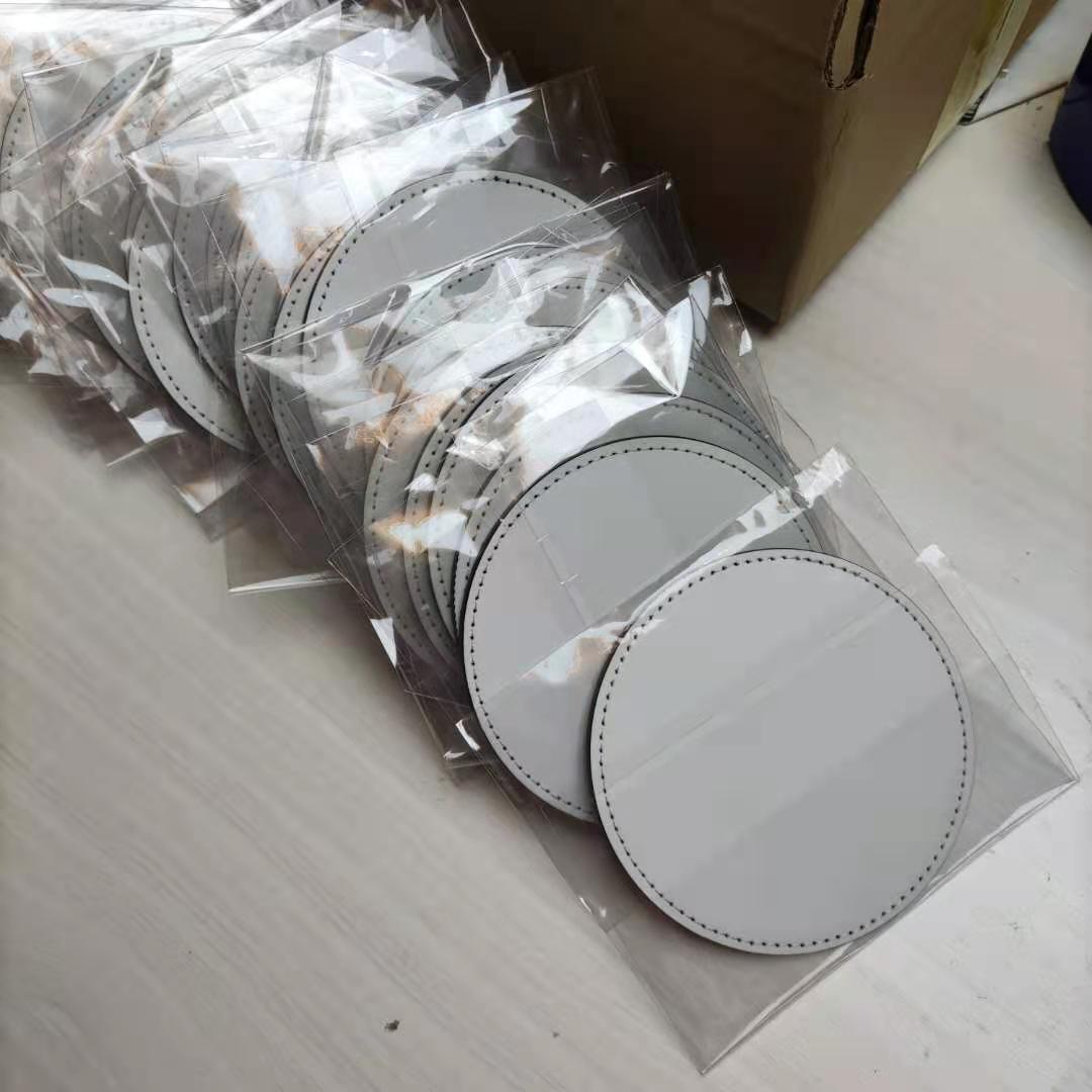 50 unidades/lote 10*10cm Novos - Sublimation Mug Blank avaliação e preço